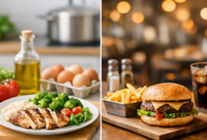 Cocinar vs comer fuera: cómo ahorrar y disfrutar